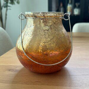 POTTERY BARN Ombre Mercury Glass Vase